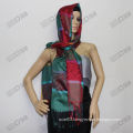 Fashion Jacquard scarf for trendy lady HTC395-1